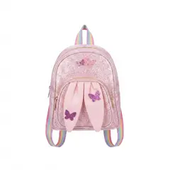 GENERICO - Morral Para Niña Brillante Orejas Conejo Y Mariposas