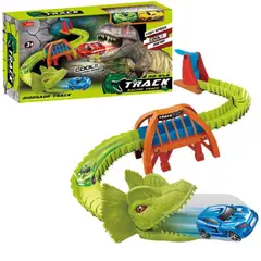 GENERICO - La Pista Dino Track de carros de dinosaurios