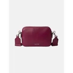 CALVIN KLEIN - Bolso rosa cruzado convertible de 2 tiras