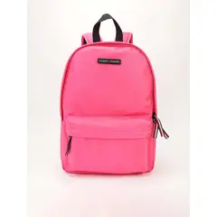 TOMMY HILFIGER - Morral rosa grande con logo