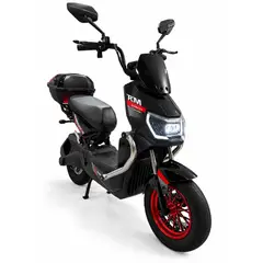 ROADMASTER - Bicicleta Eléctrica Águila Pro 60v 60 Km /h +baul Encendido NFC Color Negro