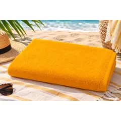 CANNON - Toalla Toallon Playera 100x190 Eco Algodón-750gr AMARILLO