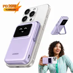 UGREEN - Power Bank Magnético 10,000mah/ 20w Qi / Inalámbrica