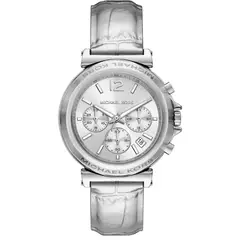 MICHAEL KORS - Reloj Mujer Empire. Relojes Cuero Plateado MK7509