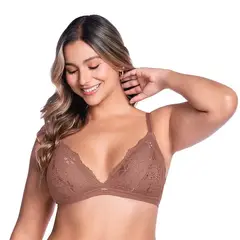 LAURA - BRALETTE DE ENCAJE CON COPA REMOVIBLE