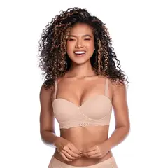 LAURA - BRASIER STRAPLESS DE ENCAJE