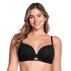 LAURA - BRASIER DE REALCE NATURAL CON ENCAJE