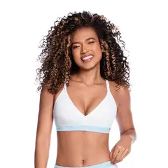 LAURA - TOP DE ALGODÓN PREHORMADO