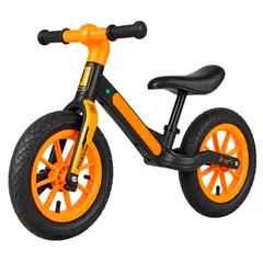 GENERICO - Bicicleta De Equilibrio Con Luz Y Musica Para Niños Color Naranja