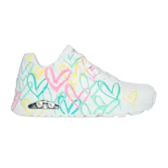 SKECHERS - TENIS MUJER BLANCO UNO CHANGED LOVE WHITE 177982-WMLT