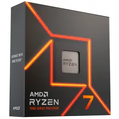 AMD - Procesador Ryzen 7 7700X · Socket AM5 · 8 Núcleos / 16 Hilos · 4.5-5.4 GHz · Gráficos