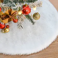 GENERICO - Tapete Pie Arbol Navidad Falda Navideña 100cm Diametro