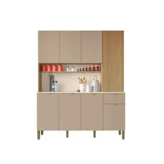 GENERICO - Alacena para Cocina Mueble Auxiliar Slow 8 Puertas 1 Cajon