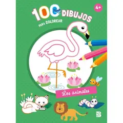 GENERICO - 100 Dibujos Para Colorear. Los Animales