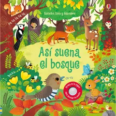 USBORNE - Así Suena El Bosque. Escucho, Toco Y Descubro (T.D)
