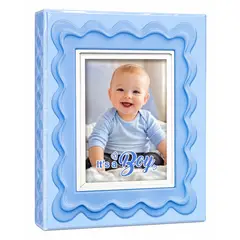 GENERICO - Álbum Para Bebé Niño 200 Fotos De 10 X 15 Cm Azul