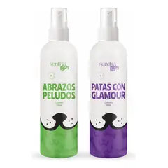 SENTHIA - Kit Peludos Con Estilo 2 Colonias Para Mascotas 120 Ml Abrazos peludos + patas con glamour