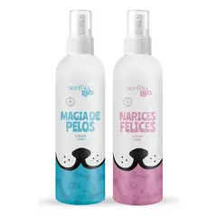 SENTHIA - Kit Peludos Con Estilo 2 Colonias Para Mascotas 120 Ml Magia de Pelos + Narices Felices