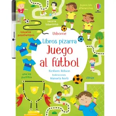 USBORNE - Juego Al Fútbol. Libros Pizarra. Kirsteen Robson