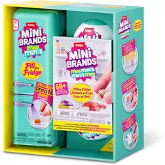 GENERICO - Mini Refrigerador Coleccionables + 2 bolas sorpresas