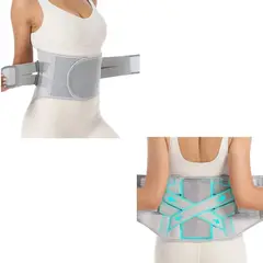 GENERICO - Cinturon Ergonomico Lumbar Ajustable Para Espalda