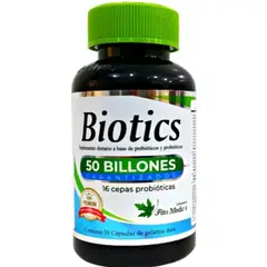 FITO MEDICS - Biotics probióticos y prebióticos 50 billones 30 Cáps - fito medic`s