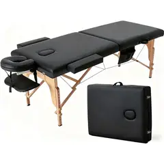 U BUY - Camilla Para Masajes Plegable Portátil 3 Cuerpos
