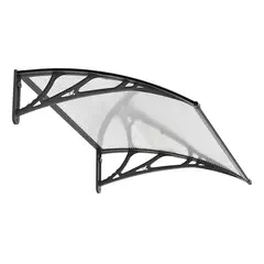 U BUY - Alero Listo 080x120mt Curvo Transparente Bighouse