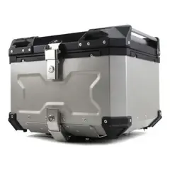 QUICK - Maleta Top Case Aluminio Moto 55 L Plata X-series