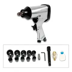 QUICK - Llave De Impacto Neumática Cmaleta + 17 Piezas