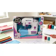GENERICO - Máquina De Coser De Juguete Blanca Y Morada Para Niñas
