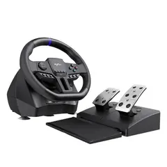 PXN - VOLANTE GAMER V900 GEN2 de Alta Precisión con Pedales Ajustables