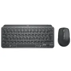 LOGITECH - Combo Teclado Mx Keys Mini + Mouse Mx Anywhere 3s, Grafito