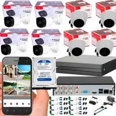 DAHUA - Camaras Seguridad 5mpx Dvr 8ch + 8 Cám 5mp + Disco 1tb