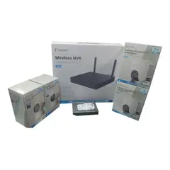 EZVIZ - Kit Cámaras Seguridad 2k Wifi Con Audio Y Alarma