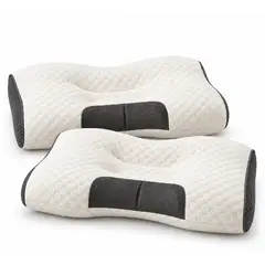 NUBEFLEX - ¡COMBO X2 Almohadas Ergonómicas Cervicales