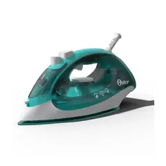 OSTER - Plancha de Ropa Vapor de Cerámica, Compacta, Turquesa