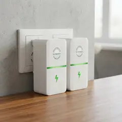 GENERICO - Dispositivo Ahorrador De Energía Power Saver Calidad de la Energía X 2 Unidades