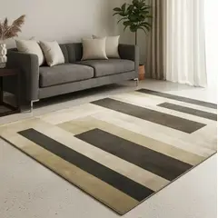 AMERICO SHOP - Tapete Alfombra Argentina 150x200 cm Diseño Elegante Beige