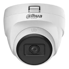 DAHUA - CÁMARA DE SEGURIDAD DOMO 2MP 1080P 4 EN 1 2.8MM IR 30M IP67 CON MICRÓFONO