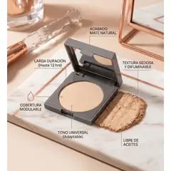 ALIX AVIEN - Polvo Compacto Baked Powder 201 Nude Ivory