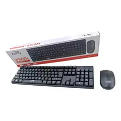 GENERICO - Combo Teclado Y Mouse Inalambrico Np Ws730+ Oficina Español