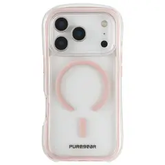 PURE GEAR - Estuche Compatible con iPhone 18 Pro Max / 17 Pro Max Dualtek Air Magsafe Borde Rosa