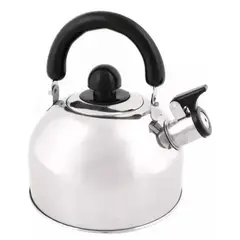 GENERICO - Tetera 2.5 Litros Acero Inoxidable Con Silbato