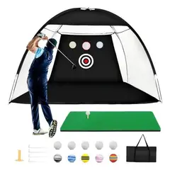 EASY FIT - Red De Malla De Nailon Plegable Para Entrenamiento De Golf