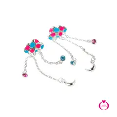 AGATHA RUIZ DE LA PRADA - ARETES CUANDO LLUEVE BRILLA PLATA ARP