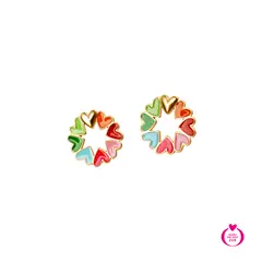 AGATHA RUIZ DE LA PRADA - PENDIENTES SOY FIESTA PLATA ARP