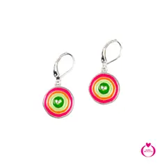AGATHA RUIZ DE LA PRADA - ARETES REMOLINO POP ORO ARP