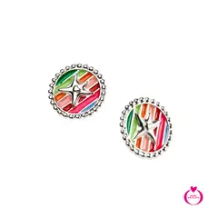 AGATHA RUIZ DE LA PRADA - ARETES PLENA FLOR ORO ARP