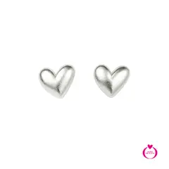 AGATHA RUIZ DE LA PRADA - ARETES LATIDO PLATEADO ARP